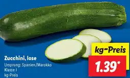 Lidl Zucchini, lose Angebot