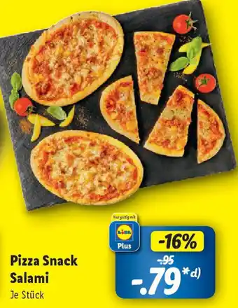 Lidl Pizza Snack Salami Angebot