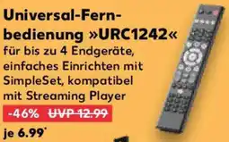 Kaufland Universal-Fernbedienung URC1242 Angebot