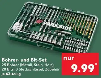 Kaufland PARKSIDE Bohrer- und Bit-Set Angebot