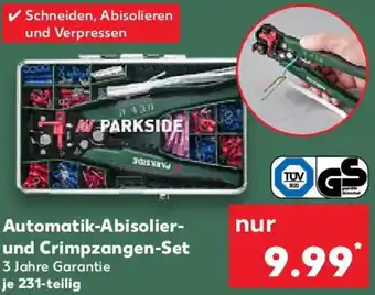 Kaufland PARKSIDE Automatik-Abisolier und Crimpzangen-Set Angebot