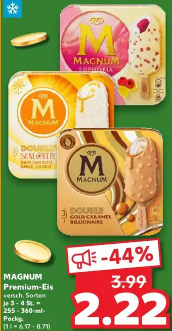 Kaufland MAGNUM Premium-Eis Angebot