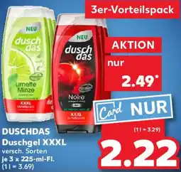 Kaufland DUSCHDAS Duschgel XXXL Angebot