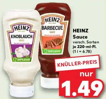 Kaufland HEINZ Sauce Angebot