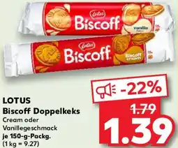 Kaufland LOTUS Biscoff Doppelkeks Angebot