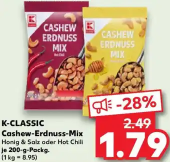 Kaufland K-CLASSIC Cashew-Erdnuss-Mix Angebot