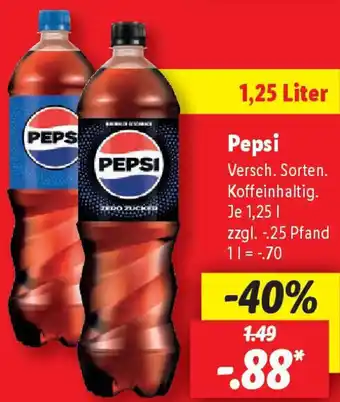 Lidl Pepsi Angebot