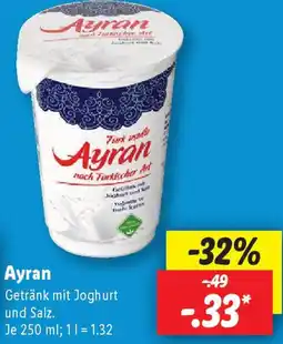 Lidl Ayran Angebot