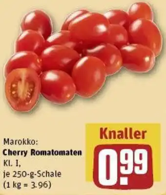 REWE Cherry Romatomaten Angebot