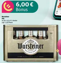 REWE Warsteiner Pils Angebot