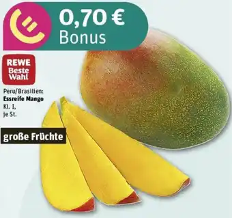 REWE Essreife Mango Angebot