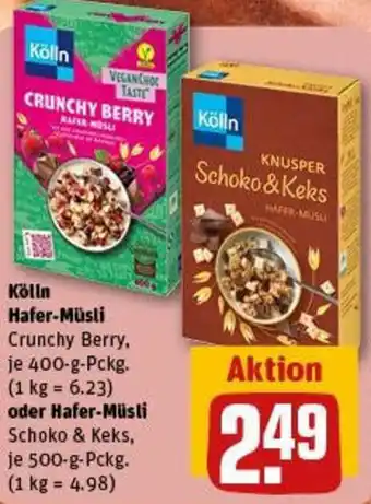 REWE Kölln Hafer-Müsli Angebot