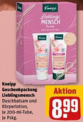 REWE Kneipp Geschenkpackung Lieblingsmensch Angebot