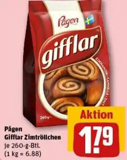 REWE Pågen Gifflar Zimtröllchen Angebot