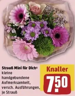 REWE Strauß Mini für Dich Angebot