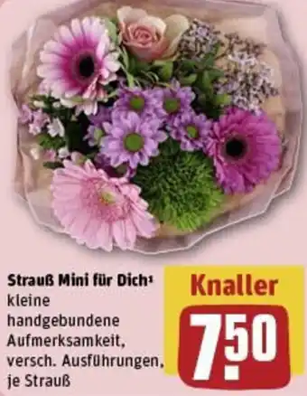 REWE Strauß Mini für Dich Angebot