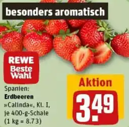 REWE Erdbeeren Angebot