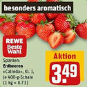 REWE Erdbeeren Angebot