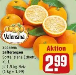 REWE Valensina Saftorangen Angebot