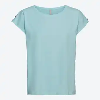 NKD Damen-T-Shirt mit Knöpfen an der Schulter Angebot