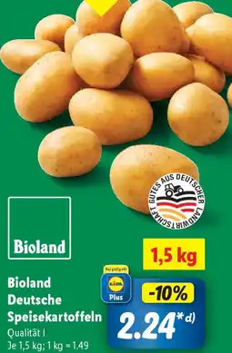 Lidl Bioland Deutsche Speisekartoffeln Angebot