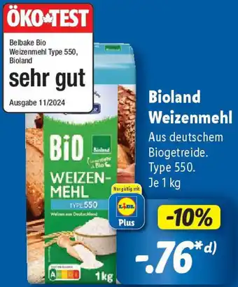 Lidl Bioland Weizenmehl Angebot