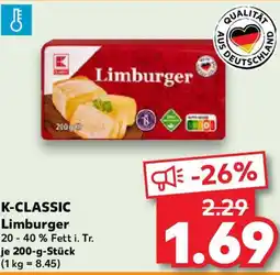 Kaufland K-CLASSIC Limburger Angebot