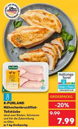 Kaufland K-PURLAND Hähnchenbrustfilet- Teilstücke Angebot