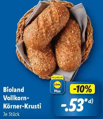 Lidl Bioland Vollkorn Körner-Krusti Angebot