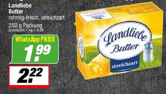 L. STROETMANN GROSSMARKT Landliebe Butter Angebot