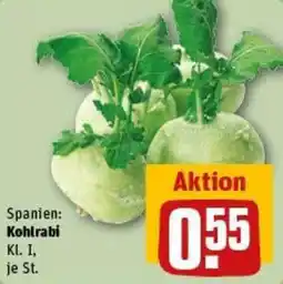 REWE Kohlrabi Angebot