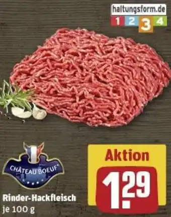 REWE CHATEAU BOEUF Rinder-Hackfleisch Angebot