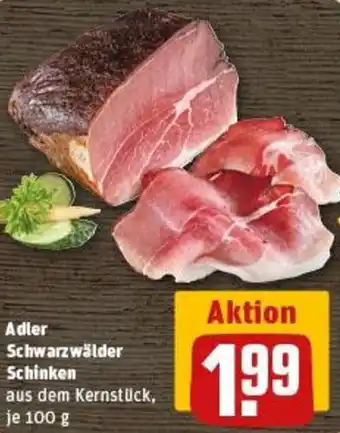 REWE Adler Schwarzwälder Schinken Angebot