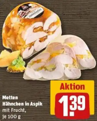 REWE Metten Hähnchen in Aspik Angebot