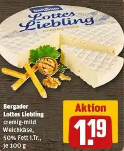 REWE Bergader Lottes Liebling Angebot