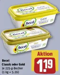 REWE Becel Classic oder Gold Angebot