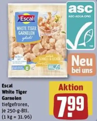 REWE Escal White Tiger Garnelen Angebot