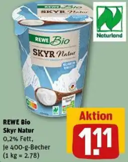 REWE REWE Bio Skyr Natur Angebot