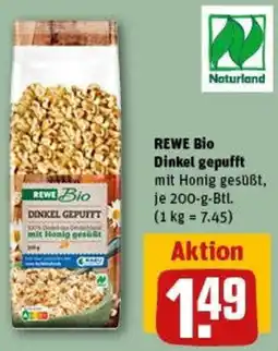 REWE REWE Bio Dinkel gepufft Angebot