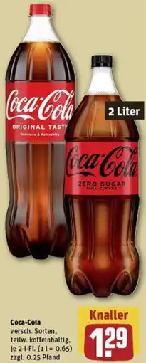 REWE Coca-Cola Angebot