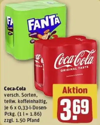 REWE Coca-Cola Angebot