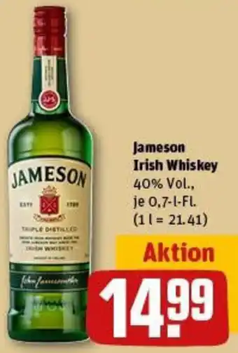 REWE Jameson Irish Whiskey Angebot