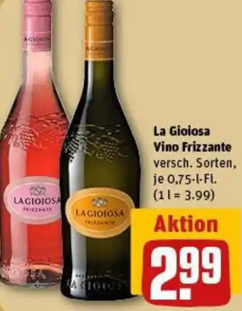 REWE La Gioiosa Vino Frizzante Angebot