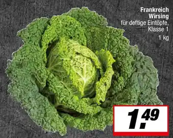 L. STROETMANN GROSSMARKT Frankreich Wirsing Angebot