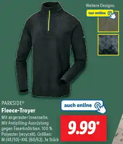 Lidl PARKSIDE Fleece-Troyer Angebot