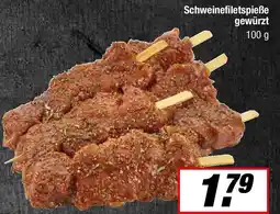 L. STROETMANN GROSSMARKT Schweinefiletspieße gewürzt Angebot