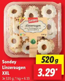 Lidl Sondey Linzeraugen XXL Angebot