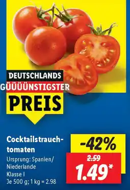 Lidl Cocktailstrauchtomaten Angebot