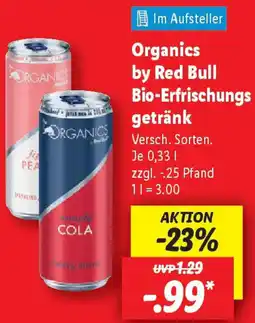 Lidl Organics by Red Bull Bio-Erfrischungsgetränk Angebot