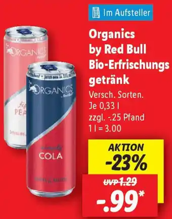 Lidl Organics by Red Bull Bio-Erfrischungsgetränk Angebot